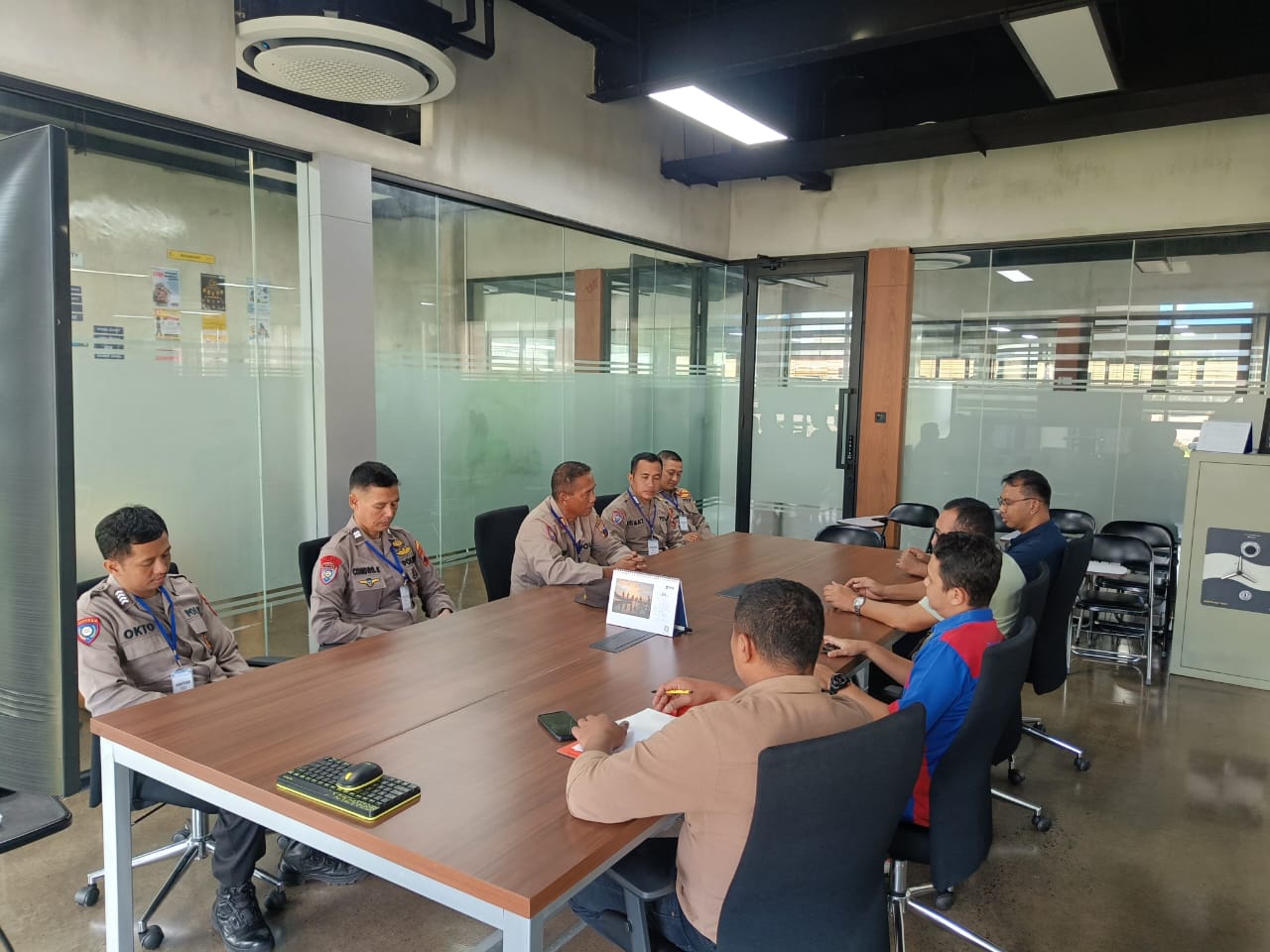 Cegah TPPO, Polres Rembang Patroli Kawasan Pabrik